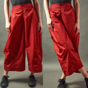 Spodnie czerwone szerokie - Soie Star