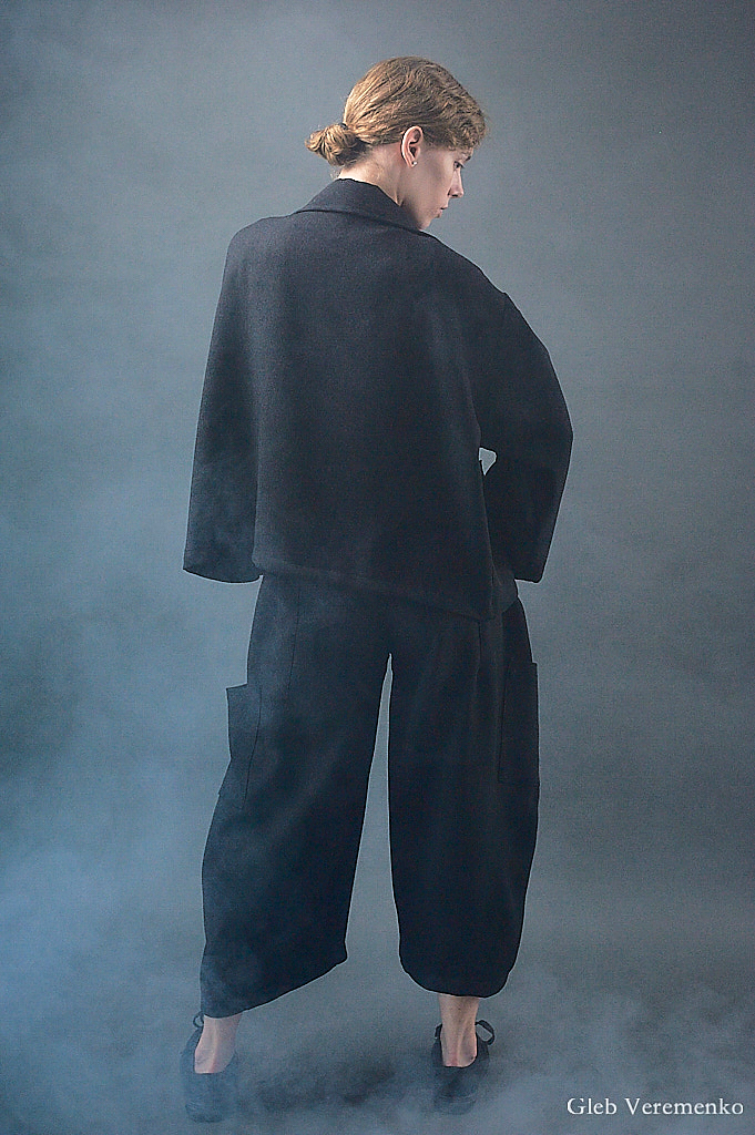 Żakiet do biura - czarny - obrazek 5