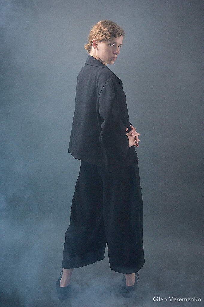 Żakiet do biura - czarny - obrazek 7