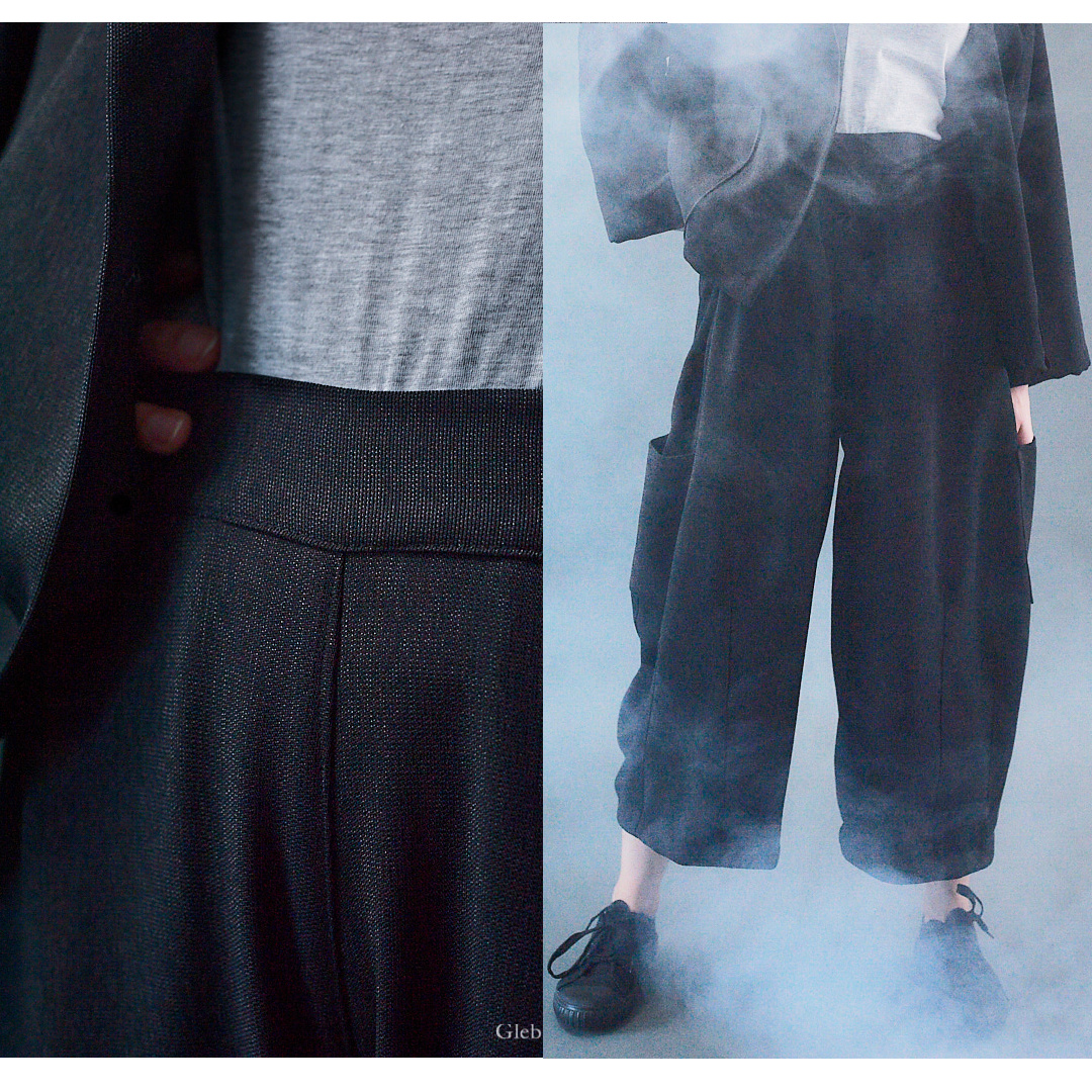 Spodnie do biura - czarne