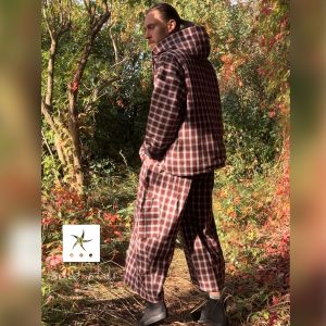 Komplet - kurtka i spodnie - kratka bawełniana - Soie Star