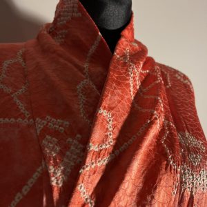 Długie kimono japońskie z jedwabiu -.- vintage