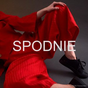 Spodnie szerokie lniane Soie Star